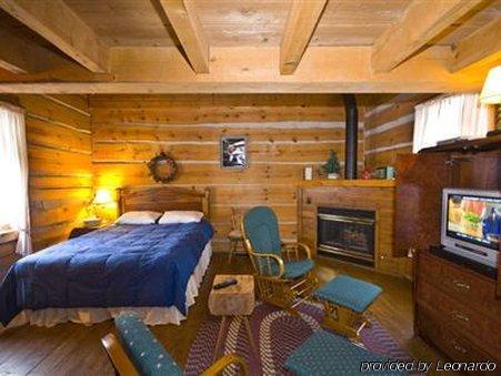 Galena Log Cabin Getaway Room photo